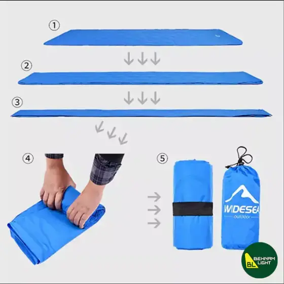 زیرانداز کیسه خواب بادی نیچرهایک مدل NH19Z032-P