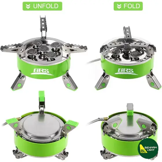 سرشعله پنج شعله بی آر اس BRS مدل BRS-73