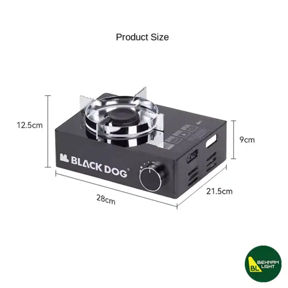 اجاق گاز بلک داگ BLACK DOG مدل CBD2300CW013