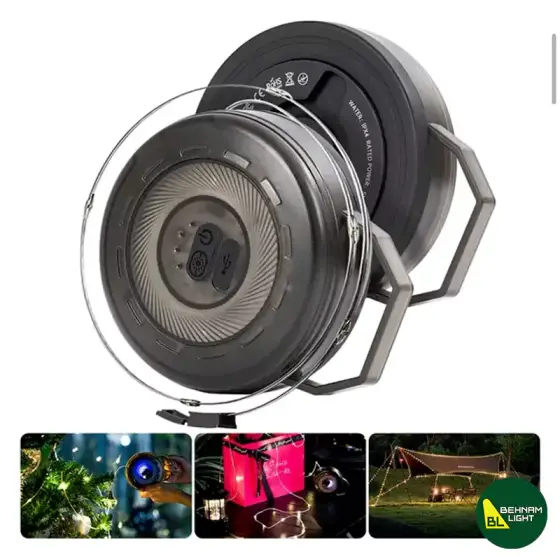 چراغ ریسه ای کمپینگ بلک‌ داگ مدل CBD2450ZM017