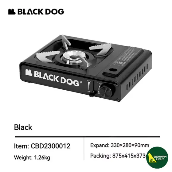 اجاق گاز بلک داگ BLACK DOG مدل CBD2300012