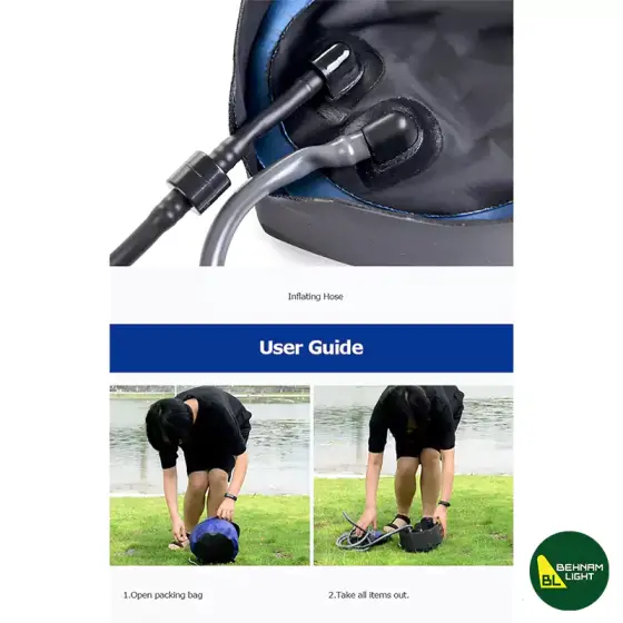 دوش سفری نیچرهایک PW1027 مدل NH17L101-D