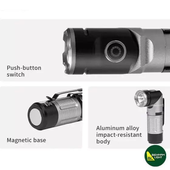 چراغ قوه مینی نیچرهایک مدل CNK2450ZM013