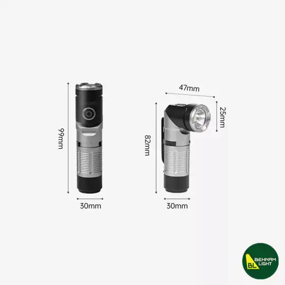 چراغ قوه مینی نیچرهایک مدل CNK2450ZM013