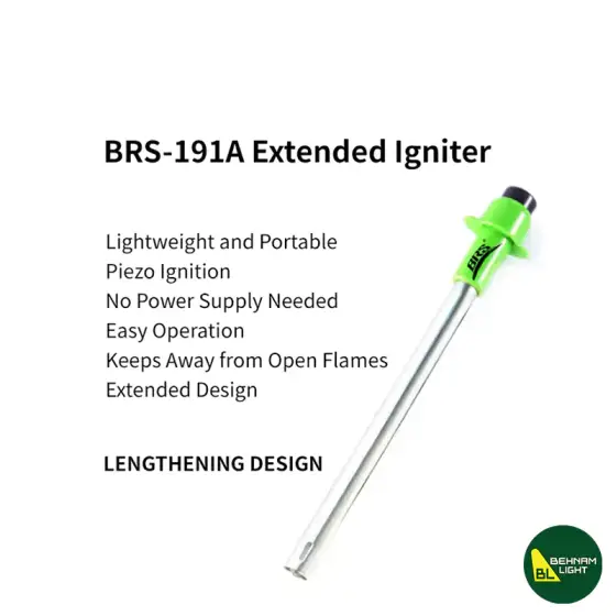 فندک جرقه زن بی آر اس مدل BRS-191A