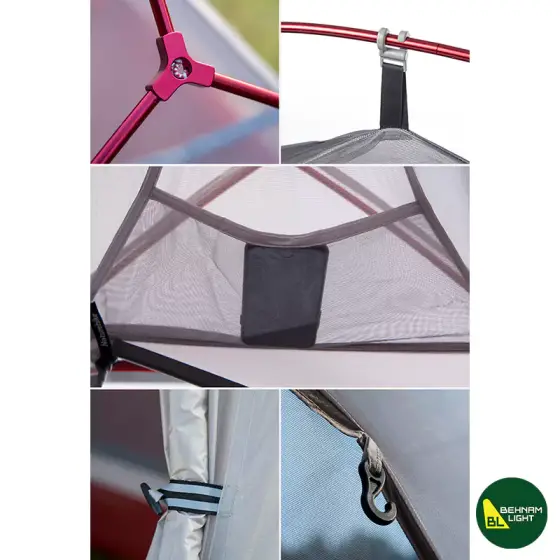 چادر دو نفره نیچرهایک مدل Cloud Up NH17T001-T