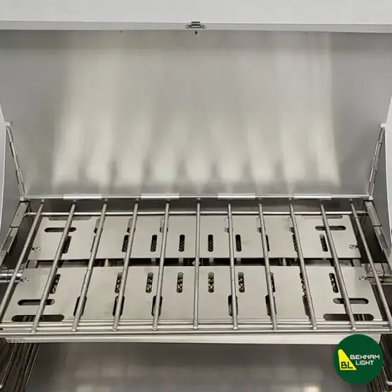 اجاق گاز و فر مسافرتی بی آر اس BRS مدل BRS-16