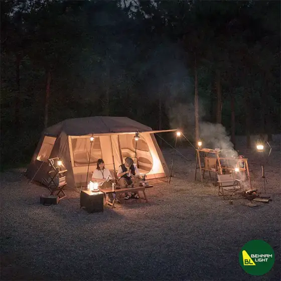 چادر اتوماتیک 5-8 نفره تیتانیوم نیچرهایک VILLAGE 13 مدل CNH22ZP004