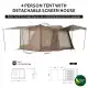 چادر Village 6 سری 2 نیچرهایک مدل CNK2300ZP021