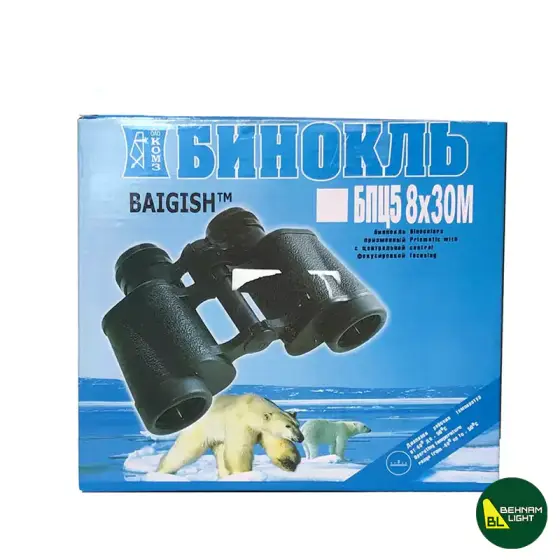 دوربین شکاری دو چشمی بایگیش مدل 8x30 APL02