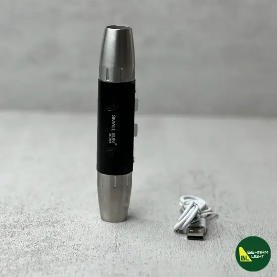 چراغ قوه uv اسمال سان مدل zy-jy88