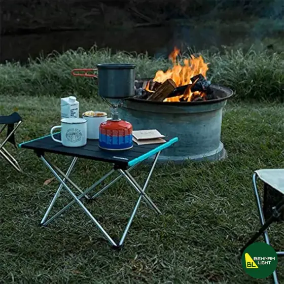 میز تاشو آلومینیومی نیچرهایک مدل NH19Z008-Z