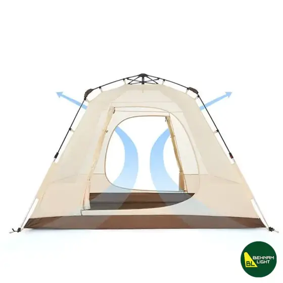 چادر اتوماتیک 4 نفره نیچرهایک مدل NH21ZP010