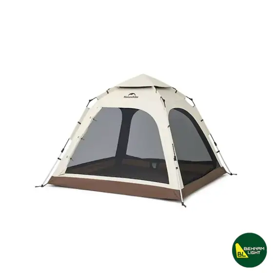 چادر اتوماتیک 4 نفره نیچرهایک مدل NH21ZP010