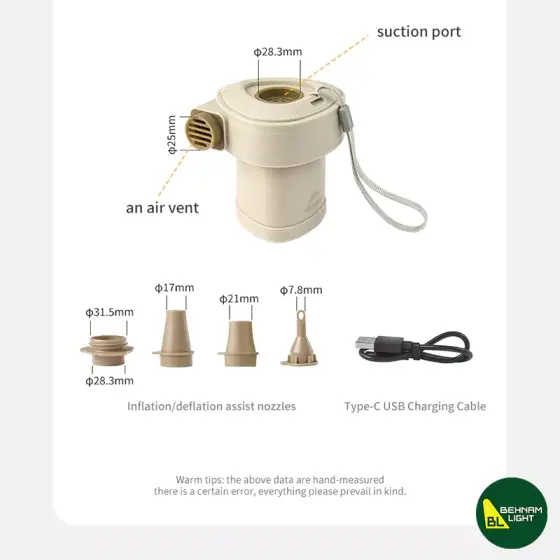 زیرانداز بادی 2 نفره نیچرهایک CNK2300WS011