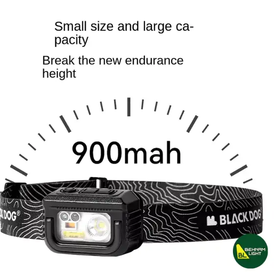 چراغ پیشانی چند کاره بلک داگ مدل CBD2450ZM010