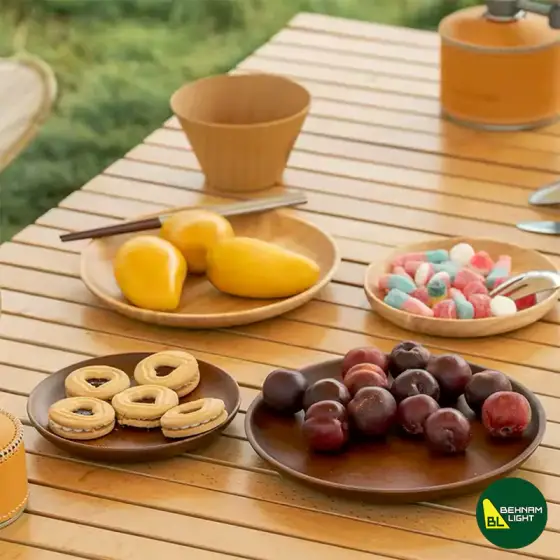 بشقاب چوبی سفری نیچرهایک NH20CJ013