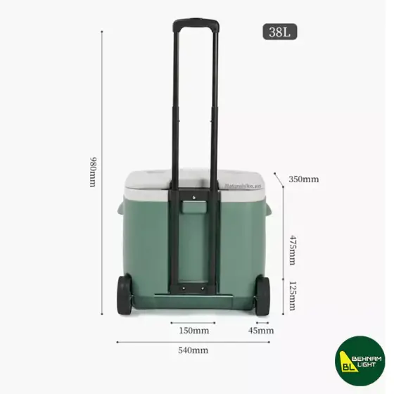 کول باکس (یخدان) نیچرهایک مدل NH20SJ021 حجم 38 لیتر