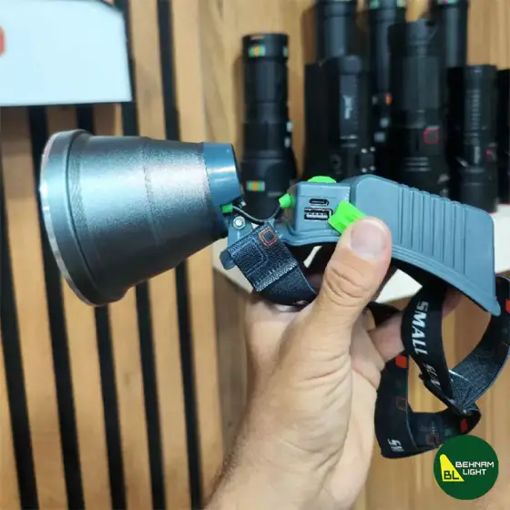 چراغ پیشانی شکاری اسمال سان مدل ZY-H172