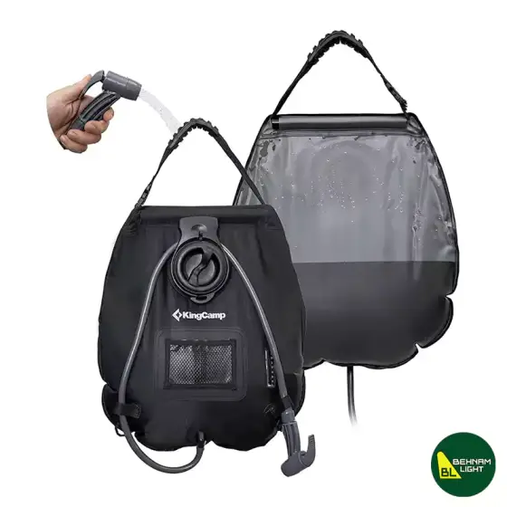 دوش پرتابل خورشیدی 20 لیتری کینگ کمپ مدل KO2402