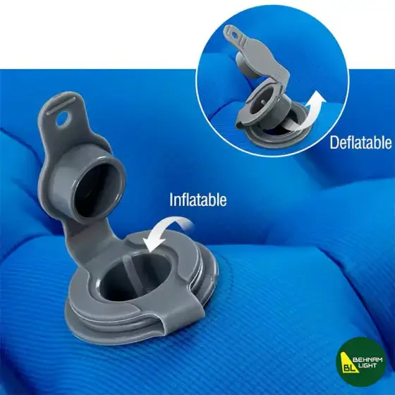 زیرانداز کیسه خواب بادی 2 نفره نیچرهایک FC11 مدل NH19Z055-P
