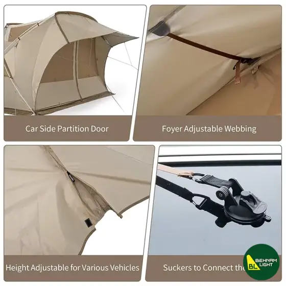 چادر جانبی ماشین Cloud Wild نیچرهایک مدل CNH22ZP014