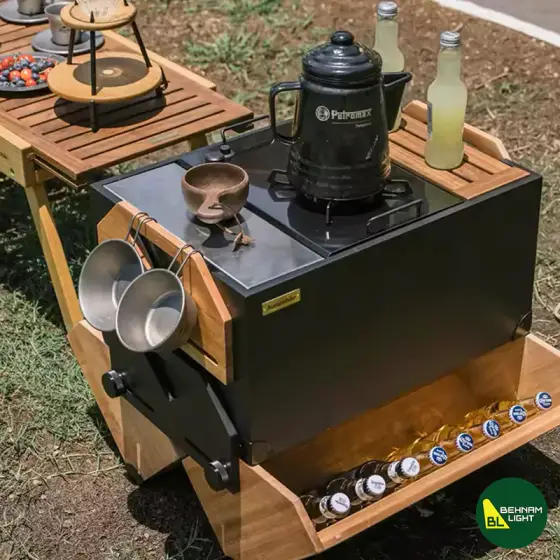 جعبه چوبی چندکاره 50 لیتر نیچرهایک مدل NH21SNX07