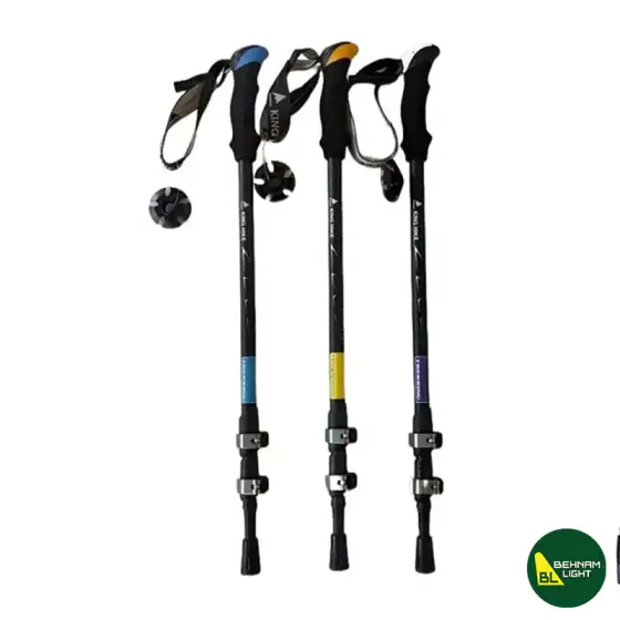 باتوم کلیپس فلزی پک 2 عددی کینگ هایک مدل HK-3-8009