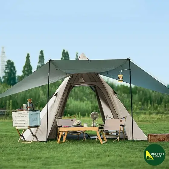 چادر اتوماتیک هرمی چهار طرفه نیچرهایک مدل CNH22ZP010