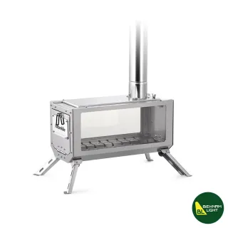 اجاق گاز هیزمی رومیزی ورق یخ نیچرهایک مدل NH21SK008