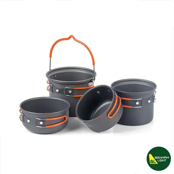 ست ظروف سفری نیچرهایک مدل NH18T018-G