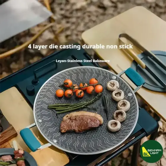 ماهیتابه استیل ضدزنگ (لویان) نیچرهایک مدل CNK2550CF011