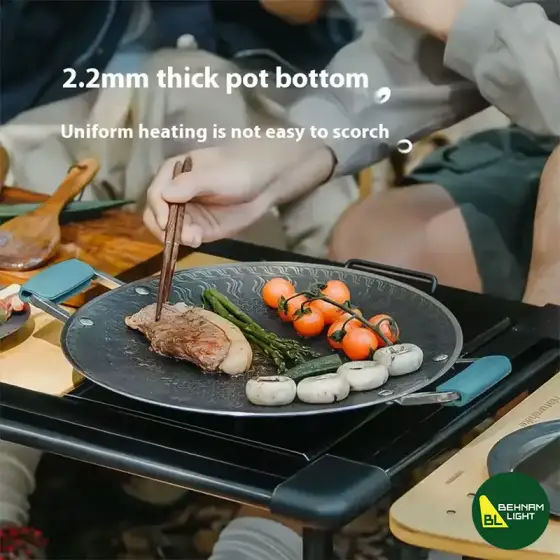 ماهیتابه استیل ضدزنگ (لویان) نیچرهایک مدل CNK2550CF011