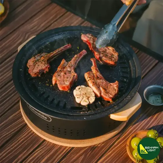 اجاق گاز گرد رومیزی نیچرهایک مدل CNK2550CF010