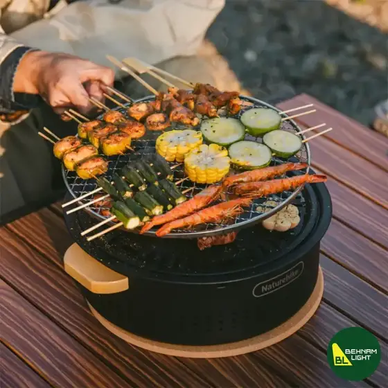 اجاق گاز گرد رومیزی نیچرهایک مدل CNK2550CF010