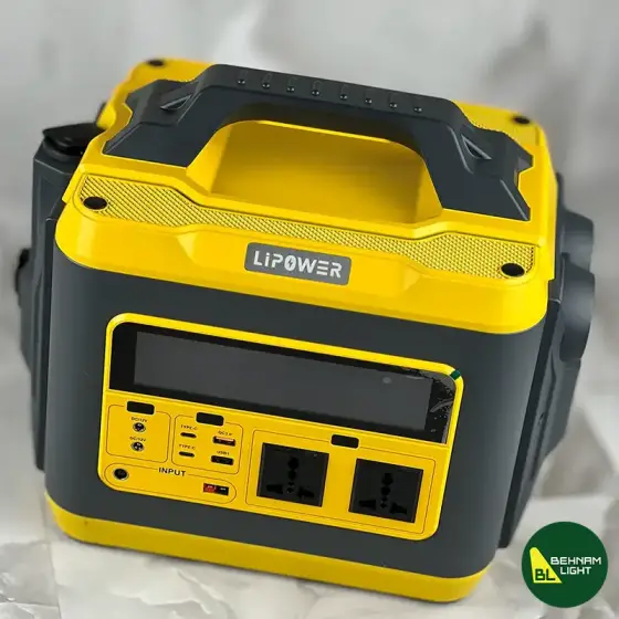 پاور استیشن 1200 وات لی پاور قابل حمل LIPOWER مدل M1200L-S