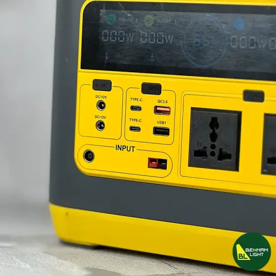 پاور استیشن 1200 وات لی پاور قابل حمل LIPOWER مدل M1200L-S