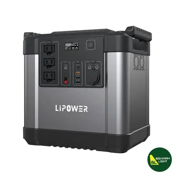 پاور استیشن 2000 وات لی پاور قابل حمل LIPOWER مدل G2000