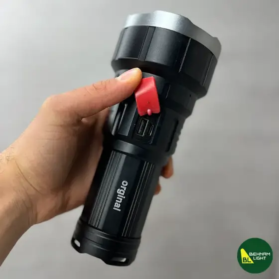 چراغ قوه پلیسی دستی اسمال سان مدل ZY-T221