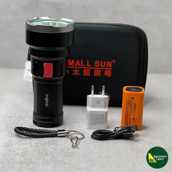 چراغ قوه پلیسی دستی اسمال سان مدل ZY-T221