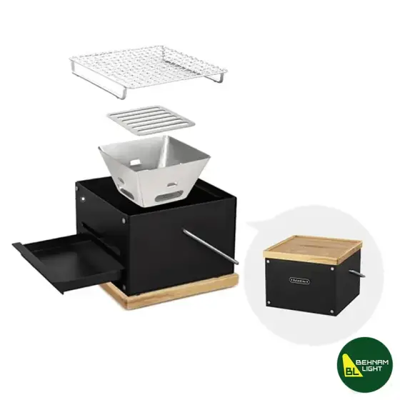 بخاری زغالی کمپینگ نیچرهایک مدل CNK2300CF010