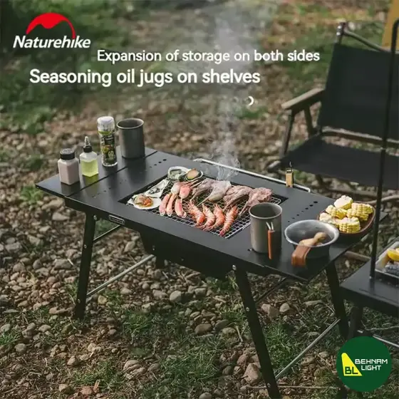 اجاق هیزمی میز دار نیچرهایک مدل CNK2350CF018