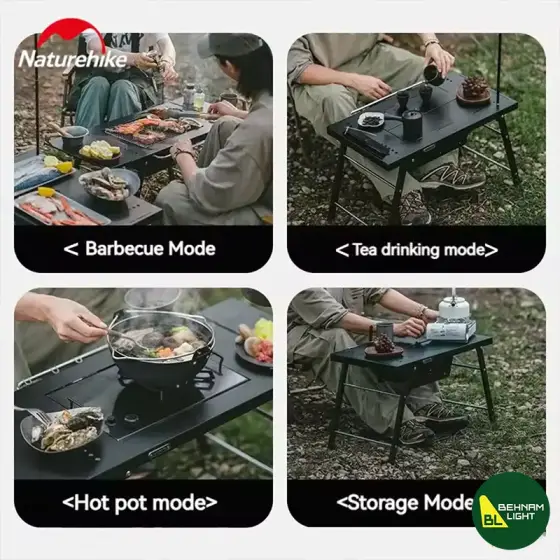 اجاق هیزمی میز دار نیچرهایک مدل CNK2350CF018