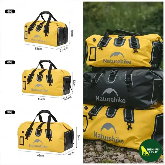 کیف 60 لیتر ضدآب نیچرهایک مدل CNK2450XB015