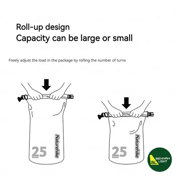 درای بگ 25 لیتر نیچرهایک مدل CNK2300BS017