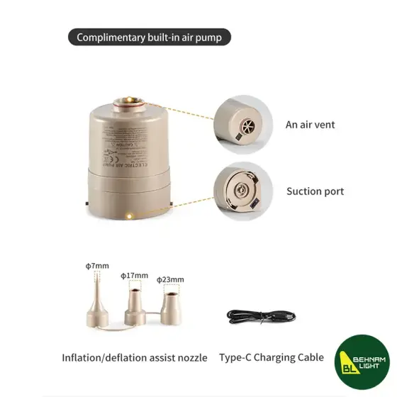 مبل بادی دو نفره قابل حمل نیچرهایک مدل CNK2300DZ020