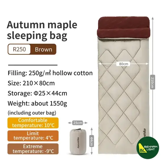 کیسه خواب نیچرهایک مدل CNH22SD005