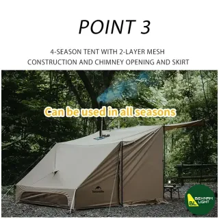 چادر سایبان دار نیچرهایک مدل CNK2450WS026