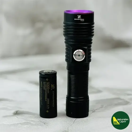 چراغ قوه یووی UV زینگارو مدل H26