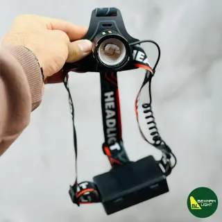 چراغ پیشانی زوم دار اسمال سان مدل ZY-T62